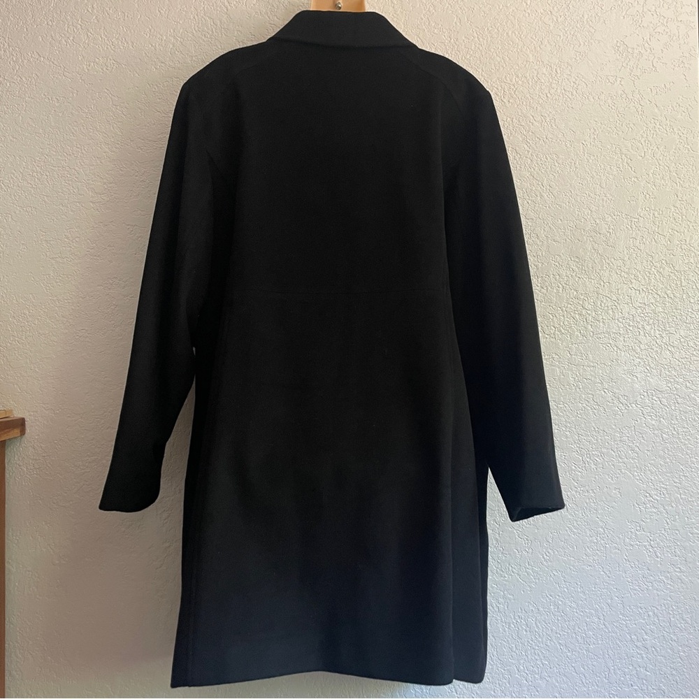 Michael Kors Black Trench Coat - Picture 2 of 3